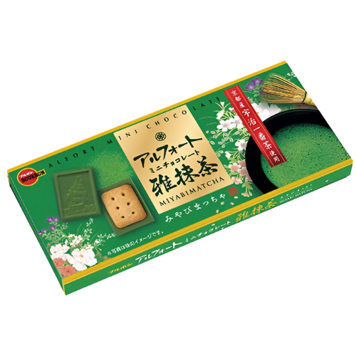 Alfort Mini Chocolate Miyabi Matcha - 55G