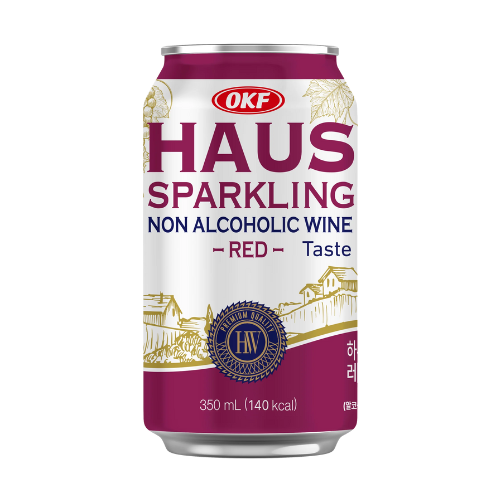 haus Sparkling Non- Alcaholic Red grape - 350ML