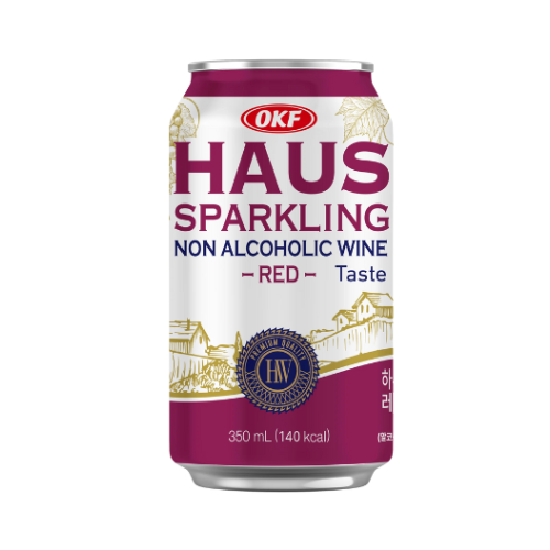 haus Sparkling Non- Alcaholic Red grape - 350ML
