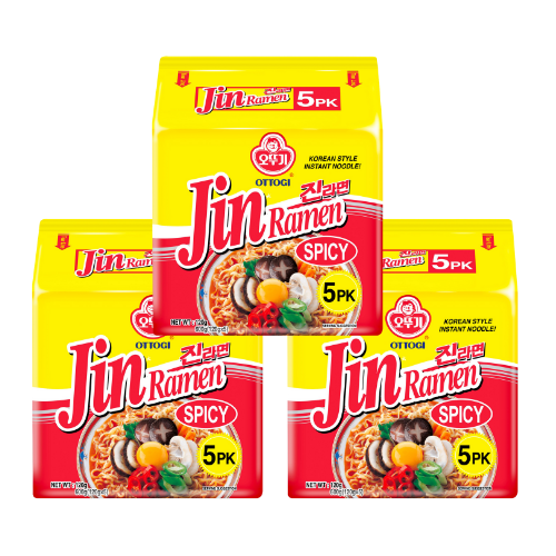 Jin Ramen Spicy Multi - 600G