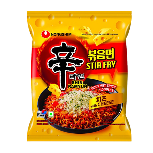 Shin Ramen Stirfry Cheese Bundle - 5/136G