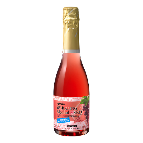 Mercian Sparkling Alcohol Zero Rose 360ml Bottle - 360ML