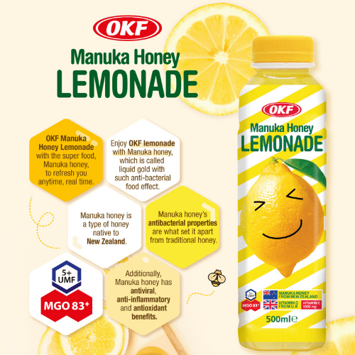 Honey Lemonade OKF Corporation Beverage Singarea Online Asian Supermarket UAE