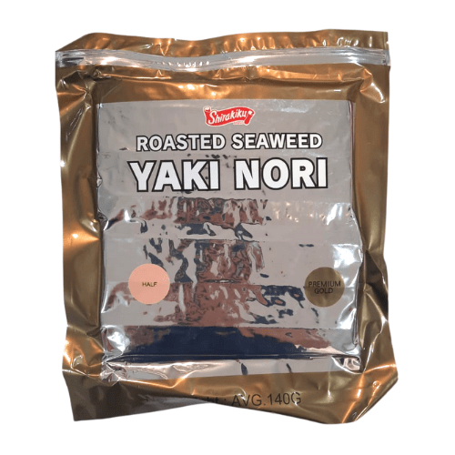 Sushi Nori Gold P Half Sheet - 140G Shirakiku Seafood Singarea Online Asian Supermarket UAE