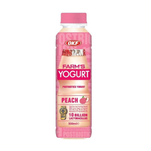 Farms Yogurt Peach - 500ML