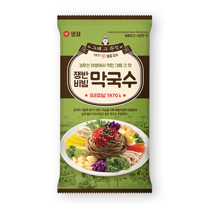 Spicy Cold Buckwheat Noodles, Bibim Mak-guksu - 126G