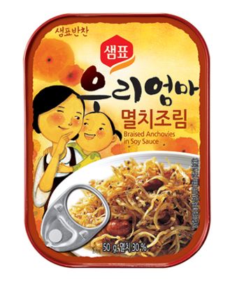 멸치간장조림 통조림 - 50G