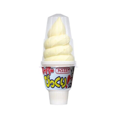 Soft Cream Vanilla Cone 200ml - 200ML