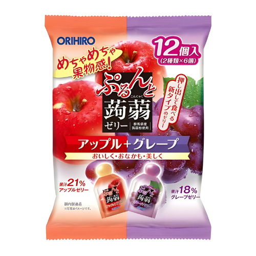 Apple Grape Konnyaku Jelly - 240G