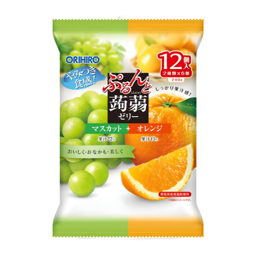 Grape Orange Konnyaku Jelly - 240G