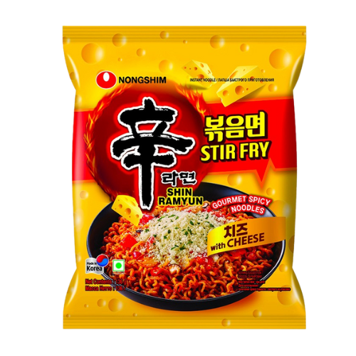 Shin Ramen Stirfry Cheese Bundle - 5/136G (12/20/2024)