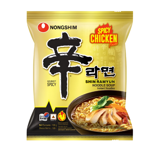 Shin Ramen Spicy Chicken - 5/120G (12/20/2024)