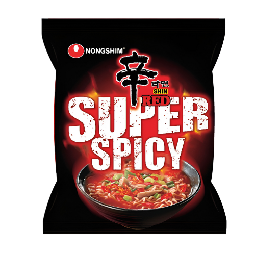 Shin Ramen Red Super Spicy Bundle - 5/120G
