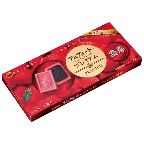 Alfort Mini Chocolate Strawberry - 59G