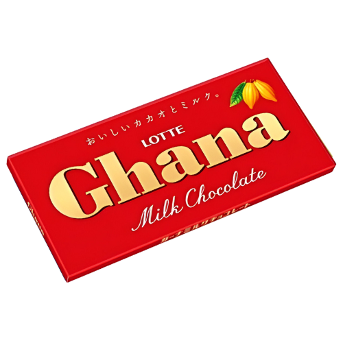 Milk Chocolate Lotte Ghana - 50G