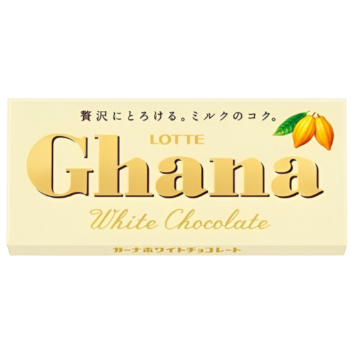 White Chocolate Lotte Ghana - 50G