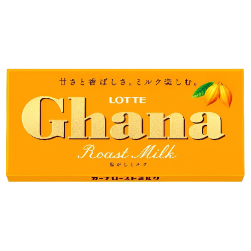 Roasted Milk Chocolate Lotte Ghana - 50G