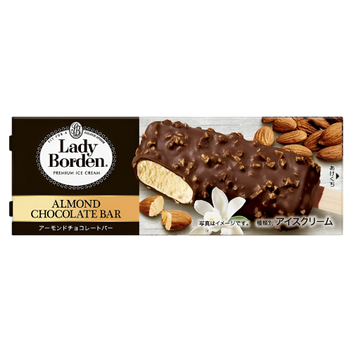 Lady Borden Almond Chocolate Bar - 92ml