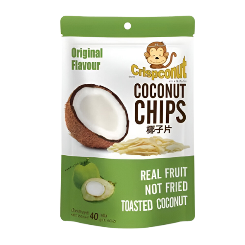 Crispconut Coconut Chips Original Flavor - 40G