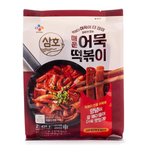 CJ Spicy Toppoki Fish Cake - 435G