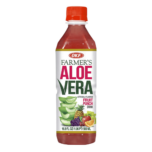 Aloe Drink Fruit Punch 20p - 500ML OKF Beverage Singarea Online Asian Supermarket UAE