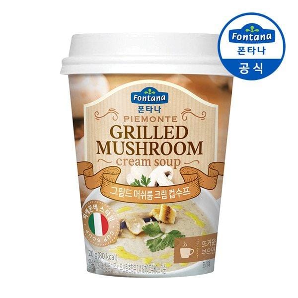 Cup Soup Mushroom Cream Sempio Food Co. Singarea Online Asian Supermarket UAE
