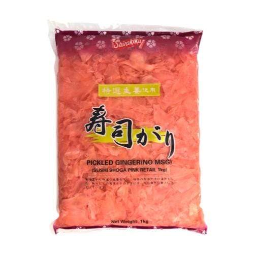 Gari Shoga Pink - 1KG Shirakiku Fruits and Vegetables Singarea Online Asian Supermarket UAE
