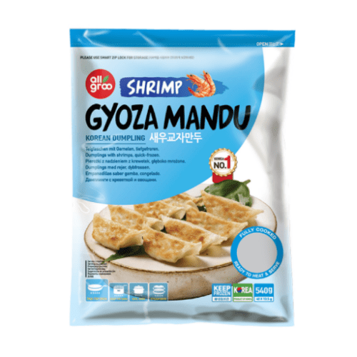 교자 새우 고기 없음 - 540G All Groo Ready Meals Singarea Online Asian Supermarket UAE