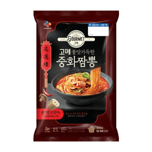 Jjampong Chinese Style Gourmet - 652G (3-Mar-22) Cj Noodles Singarea Online Asian Supermarket UAE