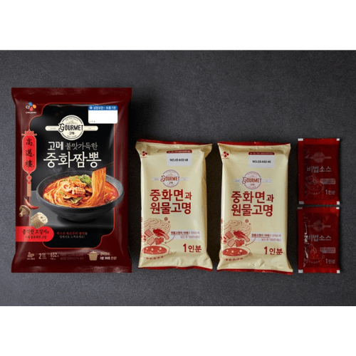 Jjampong Chinese Style Gourmet - 652G (3-Mar-22) Cj Noodles Singarea Online Asian Supermarket UAE