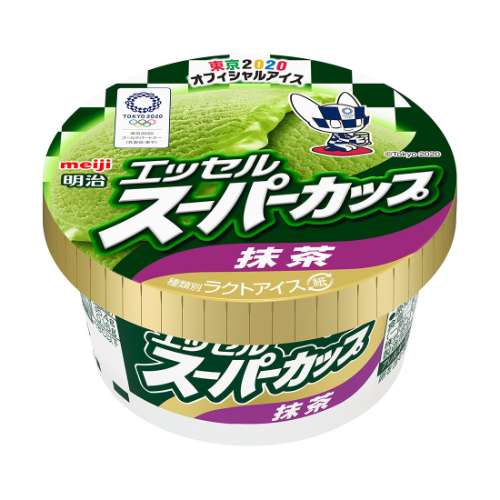 Matcha Ice Cream Essel Super Cup Meiji Seika Co. Singarea Online Asian Supermarket UAE