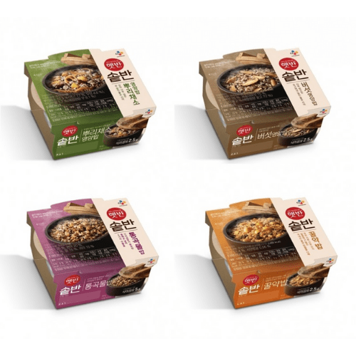 Mushroom Brown Nutrition Rice CJ Food Ltd. Instant Food Singarea Online Asian Supermarket UAE