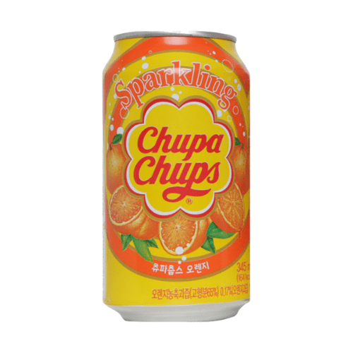 오렌지 스파클링 소다 - 345ML Chupa Chups Beverage Singarea Online Asian Supermarket UAE