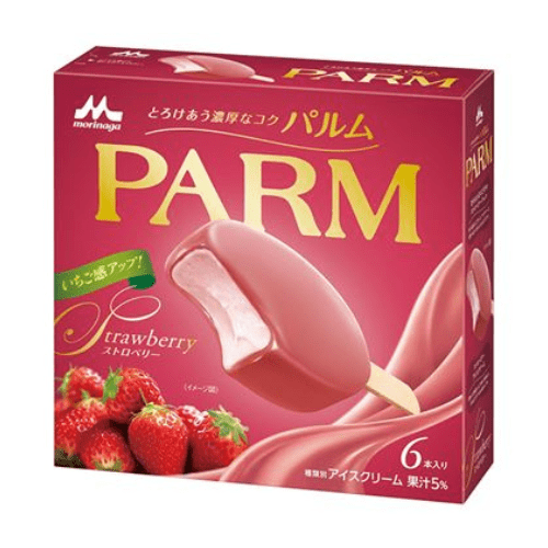Parm Strawberry Vanilla - 330ML Morinaga Confectionary Singarea Online Asian Supermarket UAE
