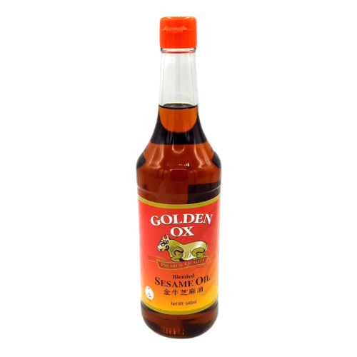 참기름 황금 황소 혼합 - 640ML 황금 황소 조미료 Singarea Online Asian Supermarket UAE